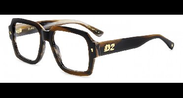 Dsquared2 D2 0148 Brown horn 54/19/145 MAN Brilmonturen