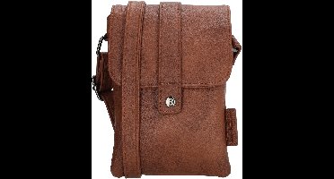 Beagles Cuenca Crossbodytas - Schoudertas - Ritsluiting - Verstelbare Schouderband - Dames Tas - Telefoontas - Bruin