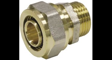 Schroeffitting Koppeling 26 mm x 1" AG - Waterleiding