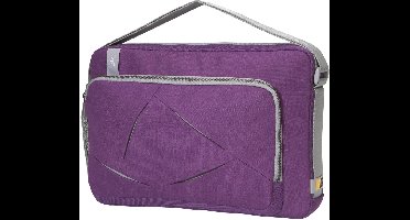 Urban Nylon Attachétas 12 inch (Paars / Grijs)