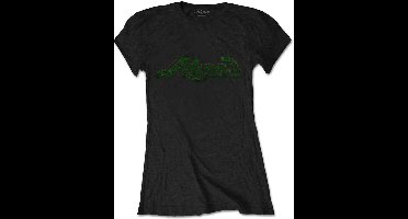 Poison - Vintage Logo Dames T-shirt - L - Zwart