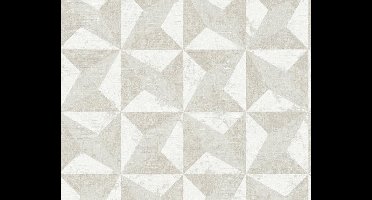 GRAFISCH 3D BEHANG - Creme Metallic - AS Creation Titanium 2