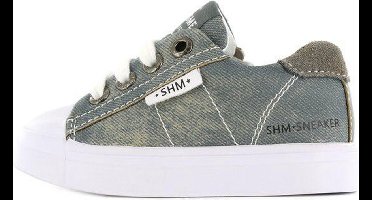 Shoesme Sneaker Jongens - Grijs jeans - Maat 26