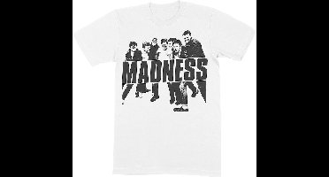 Madness - Vintage Photo Heren T-shirt - 2XL - Wit