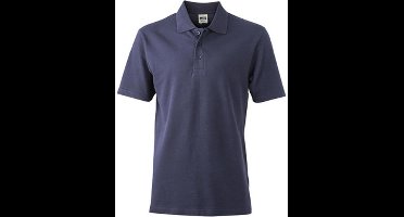 James and Nicholson Unisex Basic Polo Shirt (Marine)