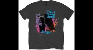 The Rolling Stones - Sticky Colours Heren T-shirt - XL - Grijs