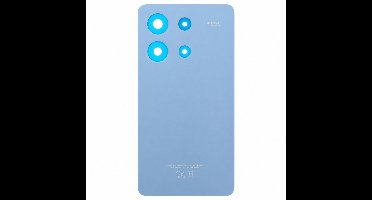 Xiaomi, Vervangende Batterij Cover Service Pack voor Redmi Note 13 4G, Poolblauw