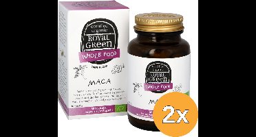 2x Royal Green Maca bio (60 vega capsules)