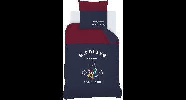 Harry Potter Dekbedovertrek Stripe - Eenpersoons - 140 x 200 cm - Katoen