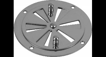 RVS luchtrozet 85mm - duurzaam roestvrijstalen ventilatierooster