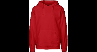 Neutral - Hoodie - Rood - 100% Biologisch Katoen - M