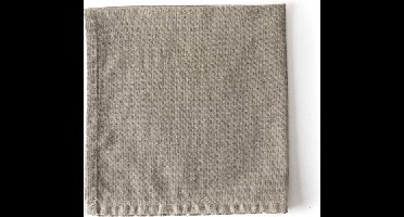 Dutch Rose Linen Servetten katoen en linnen - 45x45cm - beige