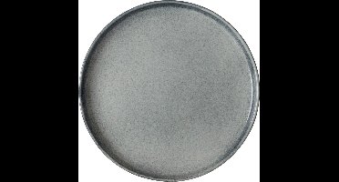 Dutch Rose Serenity Borden - Ø 21cm - Stoneware Handgemaakt -Grijs