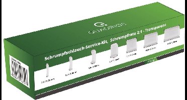 Quadrios 2004CA104 Krimpkous assortiment Transparant Krimpverhouding:2:1 1 set(s)