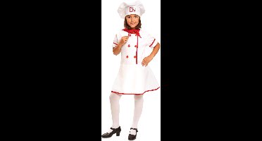 Chef Kok Kostuum Elena Kind - 5-6 Jaar