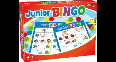Tactic Junior Bingo - Kinderspel - Kleurrijk Bingospel voor Jonge Kinderen - Leer Herkennen, Zoeken en Combineren - Gezelschapsspel voor het Hele Gezin - 2 tot 6 Spelers - Vanaf 4 Jaar