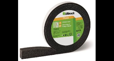 Illbruck tp602 universeel voegband - schuimband - zwart - 4025109051735