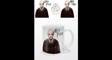 Harry Potter Mok Draco Malfidus 325 Ml Keramiek Wit