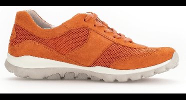Gabor rollingsoft sensitive 46.966.32 - dames rollende wandelsneaker - Oranje - maat 36 (EU) 3.5 (UK)
