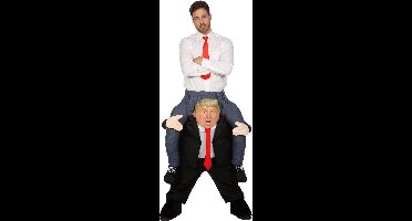 President Kostuum | Ik Sta Achter Trump | Man | One Size | Carnaval kostuum | Verkleedkleding