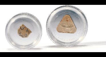 Magic capsules, Rond met griprand - uitgevoerd met membraam - Max Ø 27 mm. Transparant