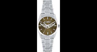 Zadig&Voltaire ZVW1203 - Horloge - Roestvrij staal - Zilver - 33 mm