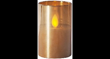 Star Trading LED lantaarn 'M-Twinkle' met flikkerend effect, batterij, amberkleurig, 7,5cm