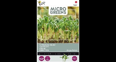 Buzzy® Microgreens, Borage (Komkommerkruid) - Frisse en eetbare bloemen voor salades