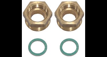 Vaillant Adapter voor flex. aansluitleiding overgang van 3/4 naar 1 f. bouwz. Install., 0020059767