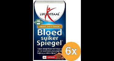 6x Lucovitaal Bloedsuikerspiegel (30 capsules)