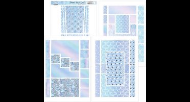 Gedrukte figuurkaarten - Sparkling Winter Yvonne Creations