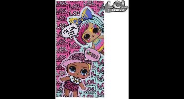 Beach Towel LOL Surprise! Pink (70 x 140 cm)