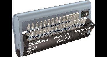 Wera 5071109001 30-delige Bit-Check RVS Bitset