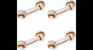 Petsnack Duoknoop - Semi-Moist Kip 7 Inch - 4 verpakkingen van 5 stuks - Multipack