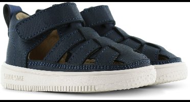 Shoesme Donkerblauw Sandaaltje - Sandalen Kind - Jongens - Dark Blue - Microleer - Maat 18