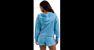 Juicy Couture Tamia Outline Shorts BLAUW - Maat L