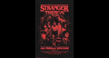 Poster Stranger Things - S5 - All Friends Welcom 61x91,5cm