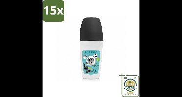 15 x Marcel's Green Soap - Deodorant Roller - Mimosa & Blackcurrant - Langdurige frisheid - 50 ml - Wasstrips - Deodorant Roller - Natuurlijke Geur - Frisse Geur - Okselverzorging - Duurzame Deodorant