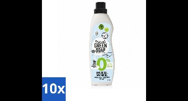 10 x Marcel’s Green Soap – Wasmiddel – Universeel - 0% – Zonder parfum en kleurstof – 1 liter - Voordeelverpakking - 10 stuks