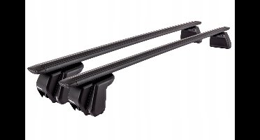Aerodynamisch dakrek aluminium, 70 kg, zwart, merkloos