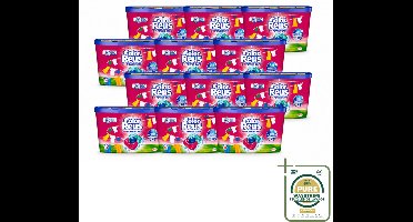 12 x Color Reus - 3+1 Power Caps - Gekleurde Was - 14 Wasbeurten - Wasstrips - Kleurbehoud - Wasmiddel - Wascapsule - Gekleurde Was - Fris Wasgoed