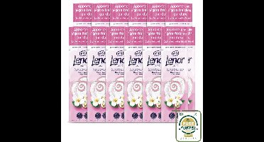 12 x Lenor Light - Geurbooster - Jasmijn - Non-Stop Frisheid - 19 Wasbeurten - Wasstrips - Geurbooster - Wasgeur - Wasgeurbooster - Wasgeurparfum - Wasgeur Voor Was