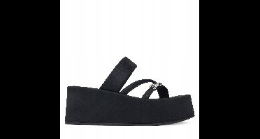 Juicy Couture Dames Slippers Zwart WSS21515-01 - Maat 41