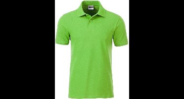 James and Nicholson Heren Basis Polo (Kalk groen)