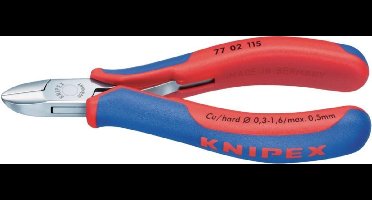 Knipex 77 02 115 Zijsnijtang Ronde kop + facet 115mm