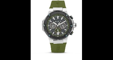 Cerruti 1881 CIWGQ2224301 - Horloge - Siliconen - Olive - 44 mm