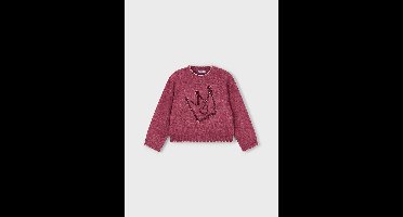 MAYORAL - Meisjes sweater - Maat 104 - Meisjes - Rood -