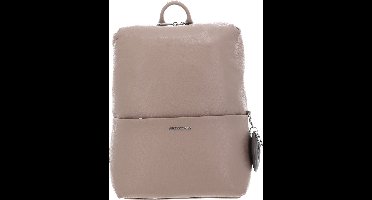 MANDARINA DUCK Leren Laptop rugzak Rugzak met laptopvak Mellow Leather Backpack Warm Taupe