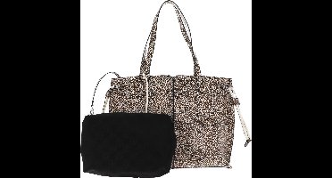PICARD Schoudertas Holidays Shopper Leo Bruine