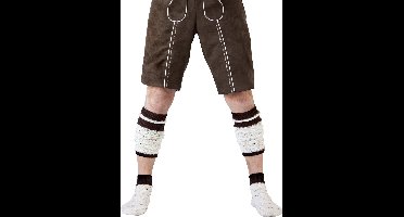 Tiroler sokken + been warmers beige